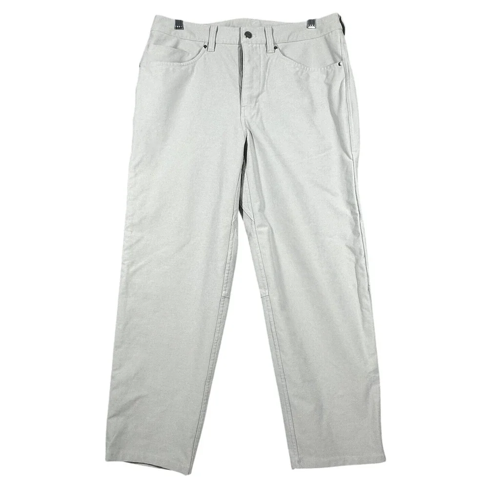 Lululemon ABC Mens 32X29 Relaxed Utilitech Gray Pant lm5ah0s‎ (tag32)